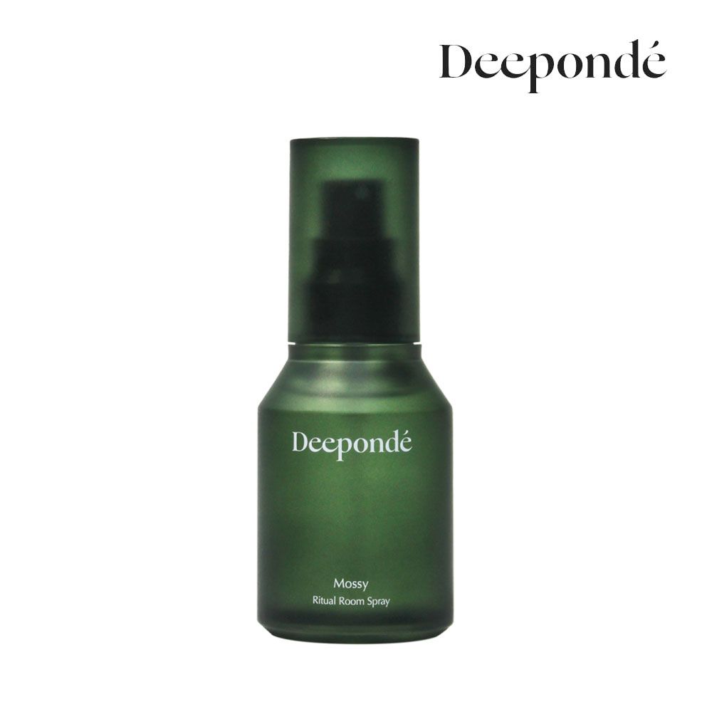 Deepondé Ritual Room Spray 50ml, Mossy – Forest-Inspired Woody Aromatic Home Fragrance, Long-Lasting Deodorizing Spray, Premium Scent from Grasse _ Made in KOREA